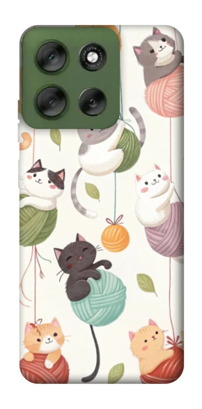 Чохол на Motorola Moto G56 5G Funny Kittens фото 1 з 1