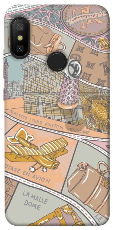 Чехол на Xiaomi Mi A2 Lite / Xiaomi Redmi 6 Pro Fashion collage ver.2 фото 1 из 1