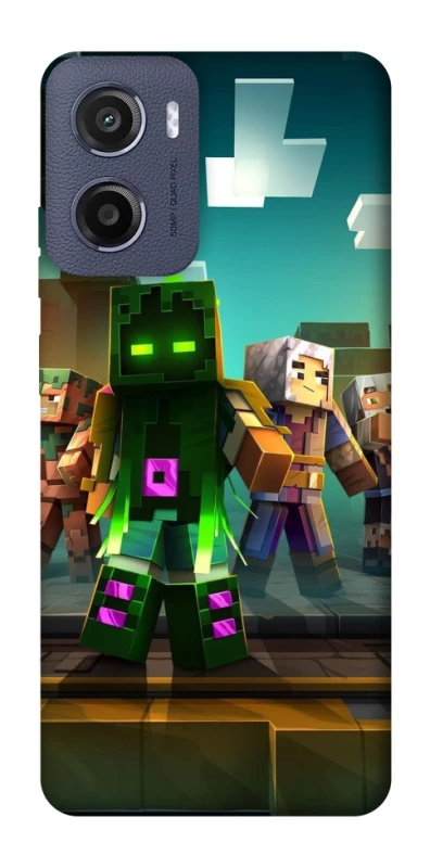 Чохол на Motorola Moto G05 Minecraft dungeon фото 1 з 1