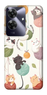 Чехол на Realme Note 60 Funny Kittens фото 1 из 1