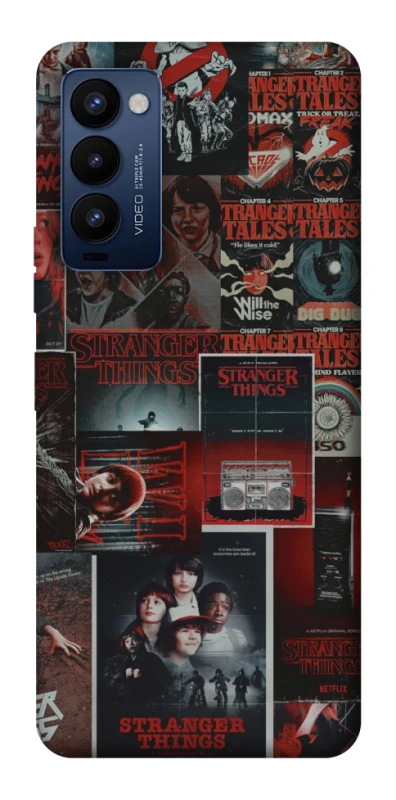 Чехол на TECNO Camon 18 Pro Stranger Things ver.16 фото 1 из 1