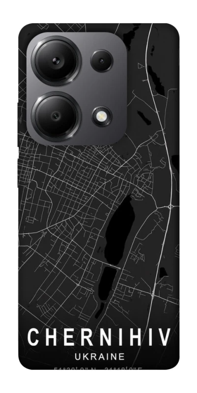 Чохол на Xiaomi Redmi Note 13 Pro 5G Chernihiv map фото 1 з 1