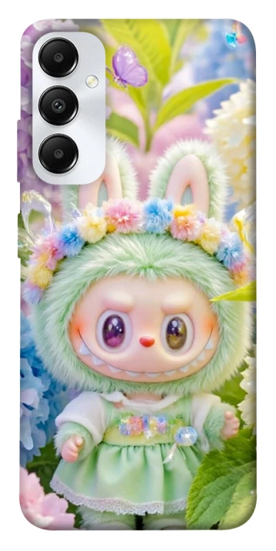 Чохол на Samsung Galaxy A05s Labubu & Flowers ver.2 фото 1 з 1