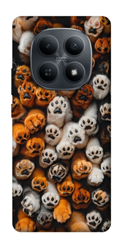 Чехол на Xiaomi Redmi Note 15 4G/5G (EU) Сat paws фото 1 из 1