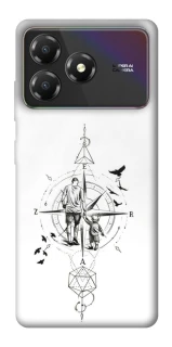 Чехол на ZTE Blade A36 Tattoo ver.9 фото 1 из 1