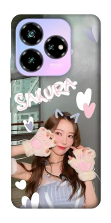 Чохол на ZTE Nubia V60 Desing Sakura - LE SSERAFIM фото 1 з 1