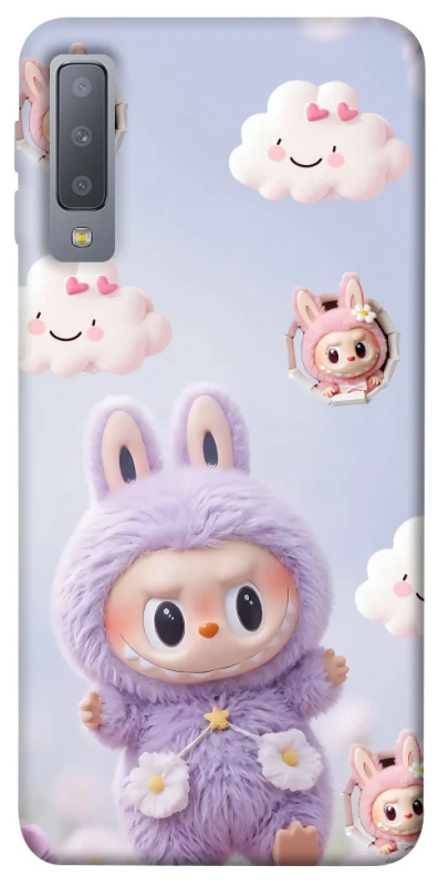 Чохол на Samsung A750 Galaxy A7 (2018) Labubu & clouds фото 1 з 1