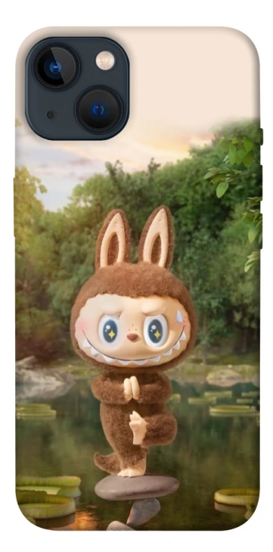 Чохол на Apple iPhone 13 (6.1") Labubu Yoga фото 1 з 1