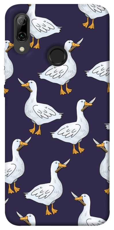 Чохол на Huawei P Smart (2019) Гуси з претензією фото 1 з 1
