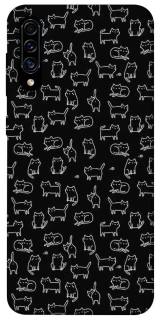 Чохол на Samsung Galaxy A50 (A505F) / A50s / A30s Black Cats фото 1 Чохол на Samsung Galaxy A50 (A505F) / A50s / A30s Black Cats фото 1 з 1