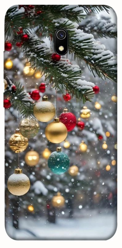 Чохол на Xiaomi Redmi 8a Новорічний v48 фото 1 з 1
