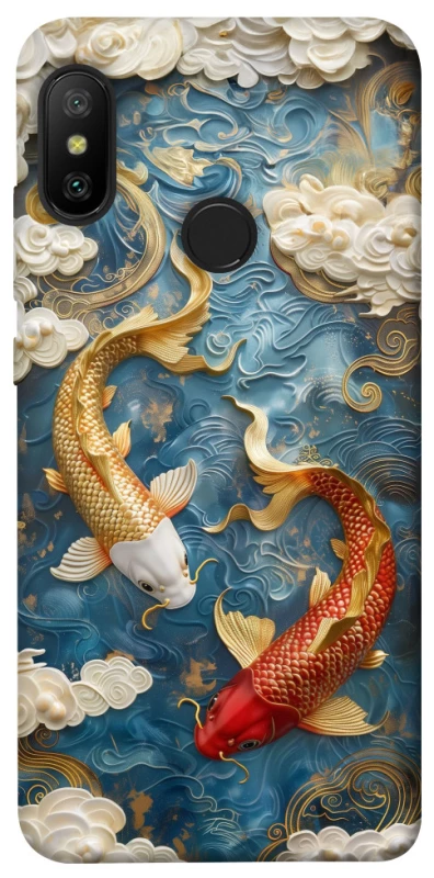 Чехол на Xiaomi Mi A2 Lite / Xiaomi Redmi 6 Pro Koi carp фото 1 из 1