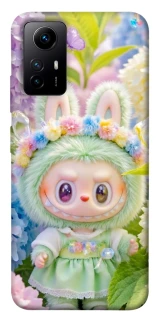 Чехол на Xiaomi Redmi Note 12S Labubu & Flowers ver.2 фото 1 из 1