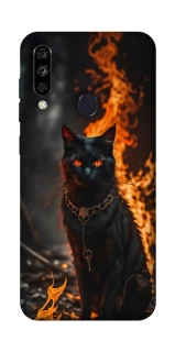 Чохол на ZTE Blade A7 (2020) Вогняний кіт фото 1 з 1