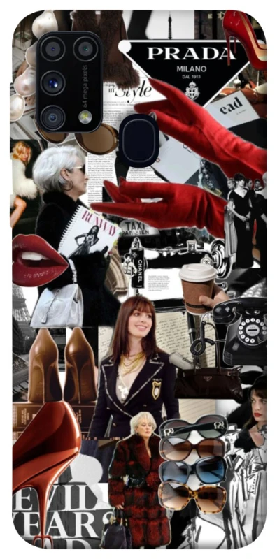 Чехол на Samsung Galaxy M31 Fashion collage ver.13 фото 1 из 1