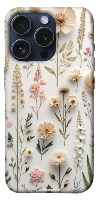 Чохол на Apple iPhone 15 Pro (6.1") Floral design ver.1 фото 1 з 1