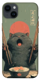Чехол на Apple iPhone 14 Plus (6.7") Hungry Cat фото 1 из 1