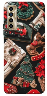 Чохол на TECNO Camon 17P Новорічний v20 фото 1 з 1