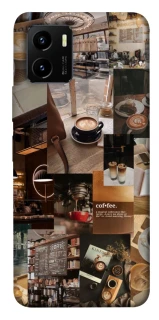 Чехол на Vivo Y15s Coffee collage ver.2 фото 1 из 1