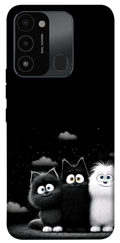 Чохол на TECNO Spark 8C Three Cats фото 1 з 1