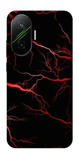 Чехол на Xiaomi Poco F7 Красная молния фото 1 из 1