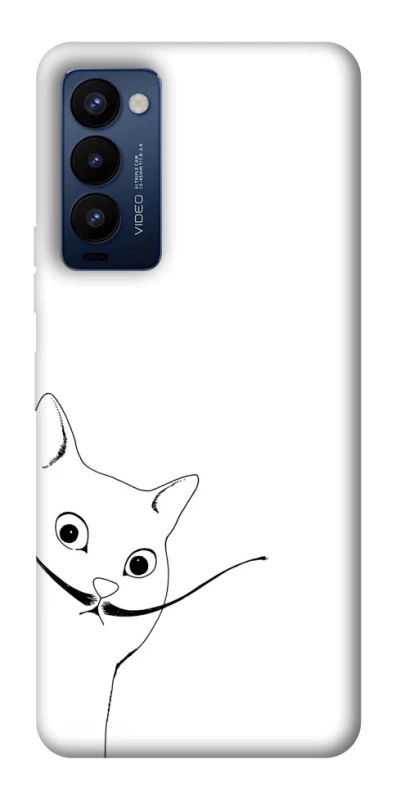 Чехол на TECNO Camon 18 Pro Кот Дали фото 1 из 1