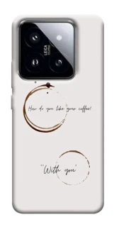 Чехол на Xiaomi 14 Pro Coffee with you фото 1 из 1