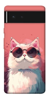 Чохол на Google Pixel 6 Сat with glasses фото 1 з 1