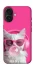 Чехол на Apple iPhone 16 Pink kitty фото 1 из 1