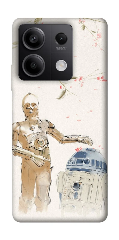 Чехол на Xiaomi Redmi Note 13 5G Star Wars robots фото 1 из 1