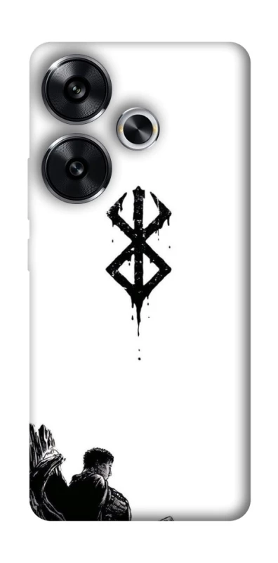 Чохол на Xiaomi Poco F6 berserk white фото 1 з 1