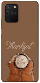 Чохол на Samsung Galaxy S10 Lite Thankful coffee фото 1 з 1