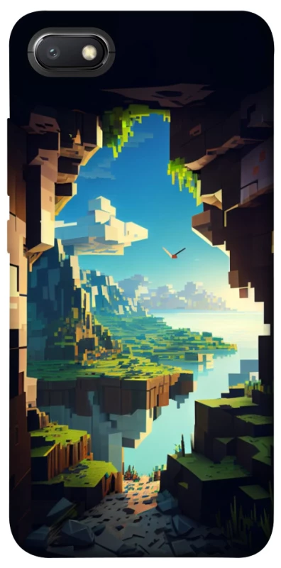 Чехол на Xiaomi Redmi 6A Minecraft sunrise фото 1 из 1