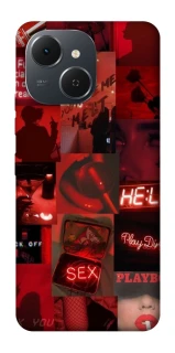 Чехол на TECNO Spark 40C Love collage ver.3 фото 1 из 1