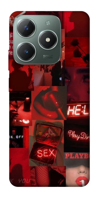 Чехол на Realme C61 Love collage ver.3 фото 1 из 1