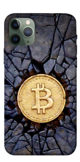 Чехол на Apple iPhone 11 Pro (5.8") Bitcoin cracks фото 1 из 1