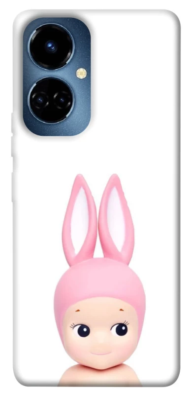 Чехол на TECNO Camon 19 Pro Minimal Bunny Peek фото 1 из 1