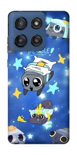 Чохол на Motorola Edge 60 Stylus Pebble kitten stars фото 1 з 1