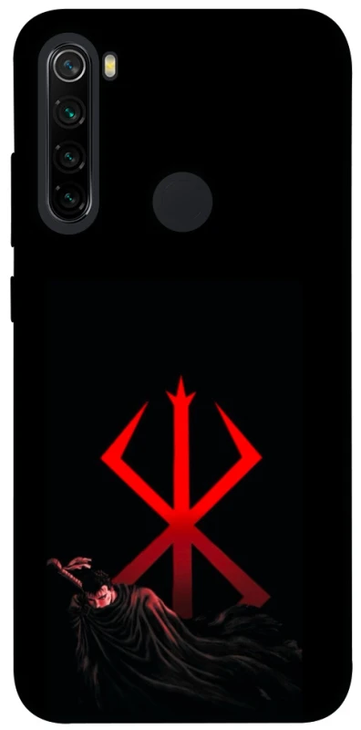 Чохол на Xiaomi Redmi Note 8 Berserk Red Logo фото 1 з 1