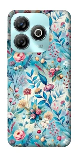 Чехол на ZTE Blade A75 4G Floral design ver.5 фото 1 из 1