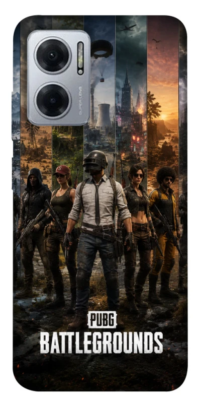 Чехол на Xiaomi Redmi Note 11E PUBG фото 1 из 1