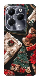 Чехол на Infinix Hot 40 Pro Новогодний v20 фото 1 из 1
