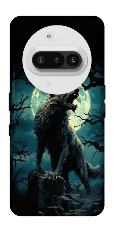 Чохол на Nothing Phone (3a) Вовк під місяцем фото 1 з 1