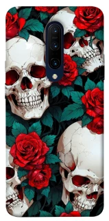Чохол на OnePlus 7 Pro skull and rose фото 1 з 1