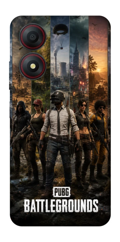 Чехол на ZTE Blade A34 4G PUBG фото 1 из 1
