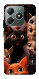 Чохол на Realme C61 happy cats фото 1 з 1