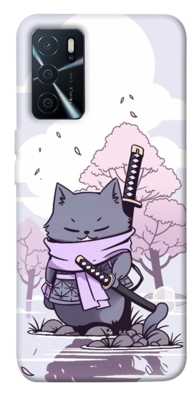 Чохол на Oppo A16s / A16 Samurai cat фото 1 з 1