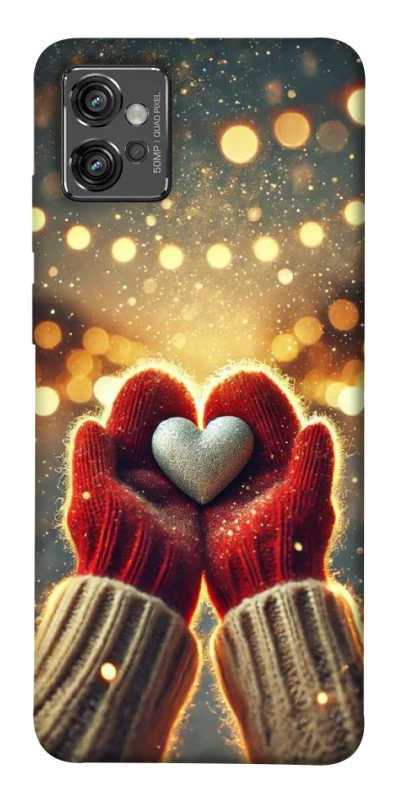 Чохол на Motorola Moto G32 Heart in hand фото 1 з 1
