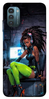 Чехол на Nokia G21 Cyber girl фото 1 из 1