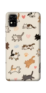 Чехол на ZTE Blade A31 Cat style ver.2 фото 1 из 1